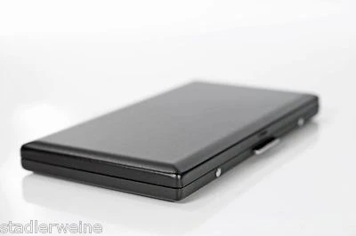 PEARL 6 Kingsize / 100er Zigarettenetui (18069-10) - Schwarz - 1seitig - Clip - Bild 1 von 4