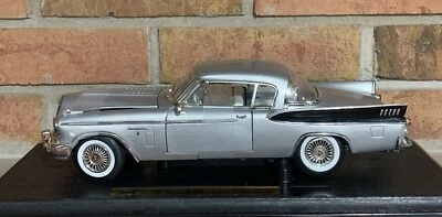 ANSON SILVER 1957 STUDEBAKER GOLDEN HAWK 1:18 SCALE - Image 1 of 4