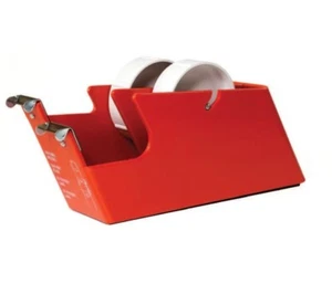 Tischabroller DUO für 2 einseitige Klebebänder MD25/2 Rot Abroller - Bild 1 von 2