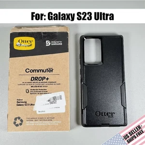 OtterBox Commuter Case for Galaxy S23 Ultra - Black | Slim & Rugged | USED - Photo 1 sur 15