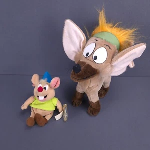 Vintage Cinderella Gus Star bean Mattel with Tags Disney Plush Tito Sears 1988 - Picture 1 of 13