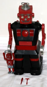 1950's Marx Electric Robot w/Original Son, Hammer, and Screwdriver, Measures 14" - Picture 1 of 11