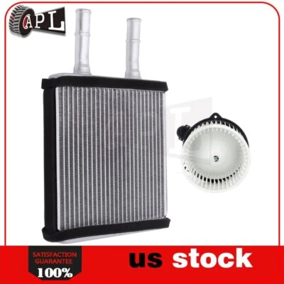1X motor soplador y 1X núcleo calefactor para Hyundai Accent 2003 2004 2005-2006 delantero Foto 1 de 4