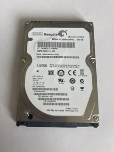 SEAGATE | ST9500325AS| Hard Disk Drive | 2.5" | 500Gb | LAPTOP | FULLY TESTED - Afbeelding 1 van 4