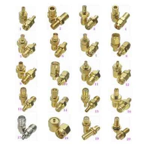 1 szt. adapter koncentryczny SMA do SMB / MCX / MMCX / SMC / CRC9 / TS9 / SMA / IPX U.fl RF - Zdjęcie 1 z 42
