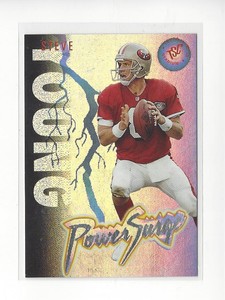 1995 Stadium Club Power Surge #P1 Steve Young 