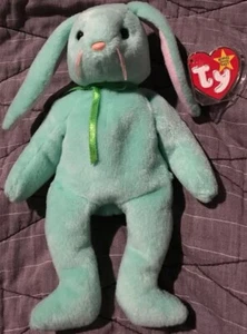 NEU Beanie Babys Hippity VIELE FEHLER 1996 TY SELTEN Baby ORIGINAL BESITZER - Bild 1 von 8
