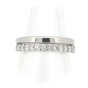 FDC Diamond Ring 4.5 US Size PT950 (Platinum) - Picture 1 of 6