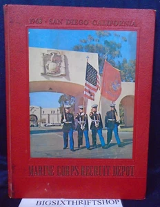 Marine Corps Recruit Depot MCRD San Diego, Ca 1968 Fox Co Yearbook Platoon  2024 - Picture 1 of 1