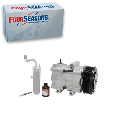 Kit de compresor de aire acondicionado 4 estaciones para Ford F-450 Super Duty 1999-2001 6,8 L V10 Foto 1 de 4