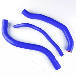 Blue For SUZUKI GSXR600 GSX R 600 1997 Silicone Radiator Coolant Hose Set 3Pcs - Foto 1 di 4