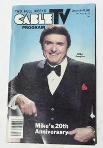 Mike Douglas Cable TV Program TV Guide January 4-17 1981 Ohio Advertising ---- - Imagen 1 de 1