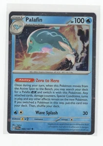 Pokemon Twilight Masquerade Palafin - 060/167 - Cosmos Holo EXCLUSIVO - Imagen 1 de 1