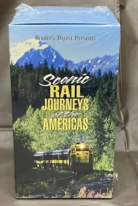 Readers Digest Scenic Rail Journeys of the Americas VHS - Foto 1 di 4