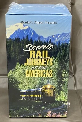 Readers Digest ￼Scenic Rail Journeys of the Americas  VHS - Image 1 of 4