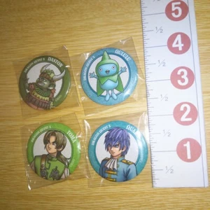 Insignia de lata A53394 Dragon Quest X Square Enix QUARD, TOMA, QULULU, DASTON - Imagen 1 de 4