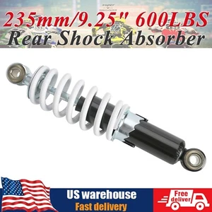 Suspensión trasera 235 mm 9,25" 600 lbs amortiguador para ATV Quad Pit Bike Go Kart - Imagen 1 de 10