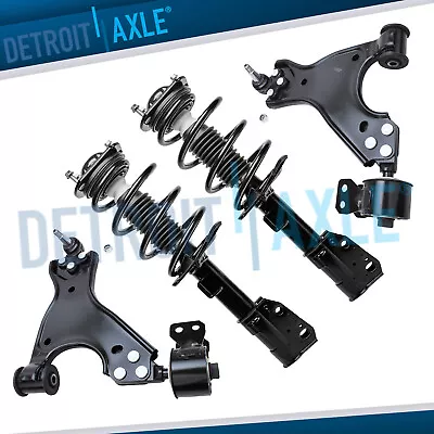 Front Struts Lower Control Arms for 2007-2012 Saturn Outlook GMC Acadia Traverse - Image 1 of 4