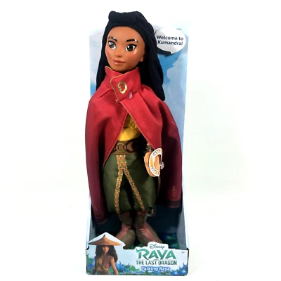 Disney Raya y el último dragón que habla Raya 14 pulgadas muñeca de peluche interactiva Foto 1 de 4