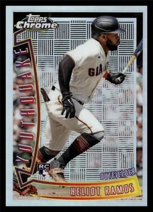 2022 Topps Chrome SONIC HELIOT RAMOS YOUTHQUAKE YQ-23 GIANTS RC - Picture 1 of 2