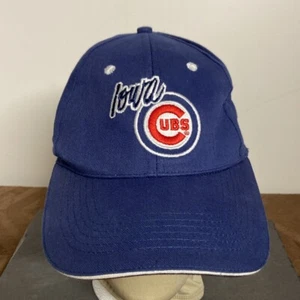 Iowa Cubs Blue Hat * One size Fitted All * I-CUBS Snap Back by Competitive Edge - Picture 1 of 6