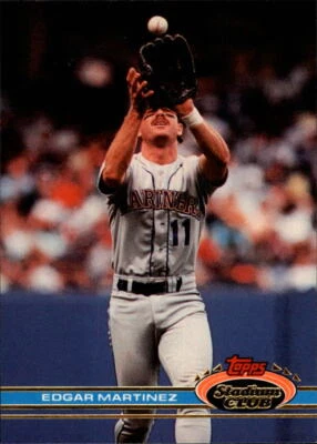 1991 Stadium Club #47 Edgar Martinez - NM - Image 1 of 2