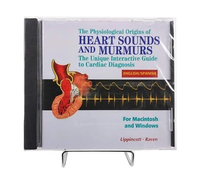 The Physiological Origins Heart Sounds & Murmurs ENGLISH/SPANISH CD-ROM PC/MAC - Image 1 of 3