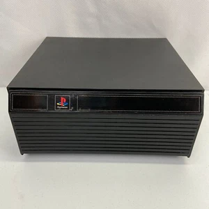 Black Vintage Sony PlayStation 30 Game Disc And Memory Card Storage Case - Picture 1 of 8