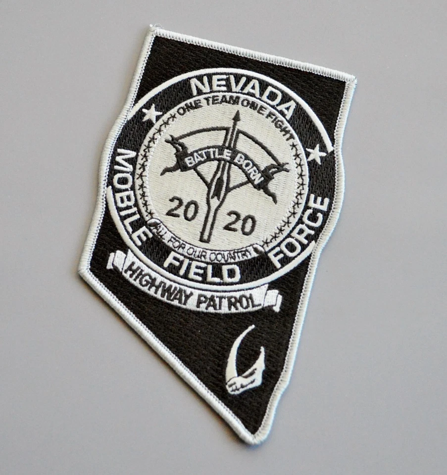 Nevada Highway Patrol Mobile Field Force Patch ++ Mint NV - Image 1 of 1