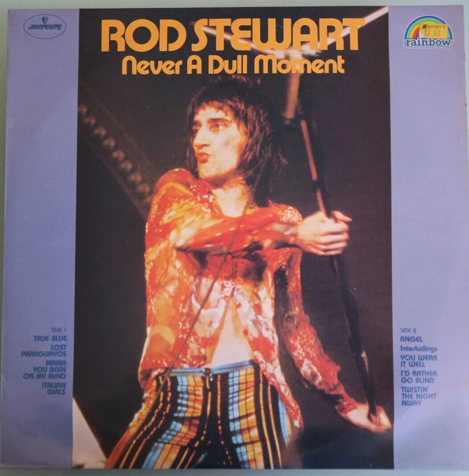 Rod Stewart Never A Dull Moment MINT Australia 1st pressing 12'' vinyl Lp 1972 - Image 1 of 3