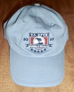 2010 US OPEN PEBBLE BEACH GRAU BASEBALL KAPPE - USGA MEMBER - VERSTELLBAR ONE SIZE - Bild 1 von 3