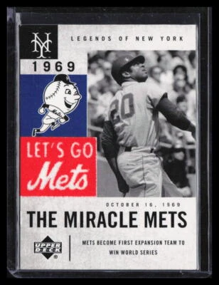 2001 Upper Deck Legends of New York Tommie Agee #82 - Image 1 of 2