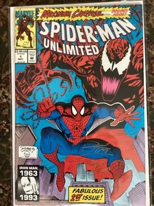 Spiderman Unlimited 1 siged by Ron Lim 2 to 22 full set - Picture 1 of 3