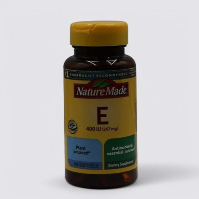 Nature Made Vitamin E 267mg Dietary Supplement 100 Softgels (Exp:Aug2028) - Image 1 of 4