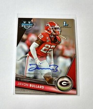 Javon Bullard - AUTOGRAPH 1ST BOWMAN  2023 Bowman U Chrome #154 Georgia Bulldogs
