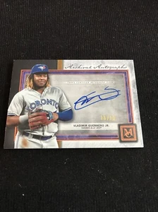 VLADIMIR GUERRERO JR. 2020 TOPPS MUSEUM ARCHIVAL COPPER AUTO 06/50 - Picture 1 of 2