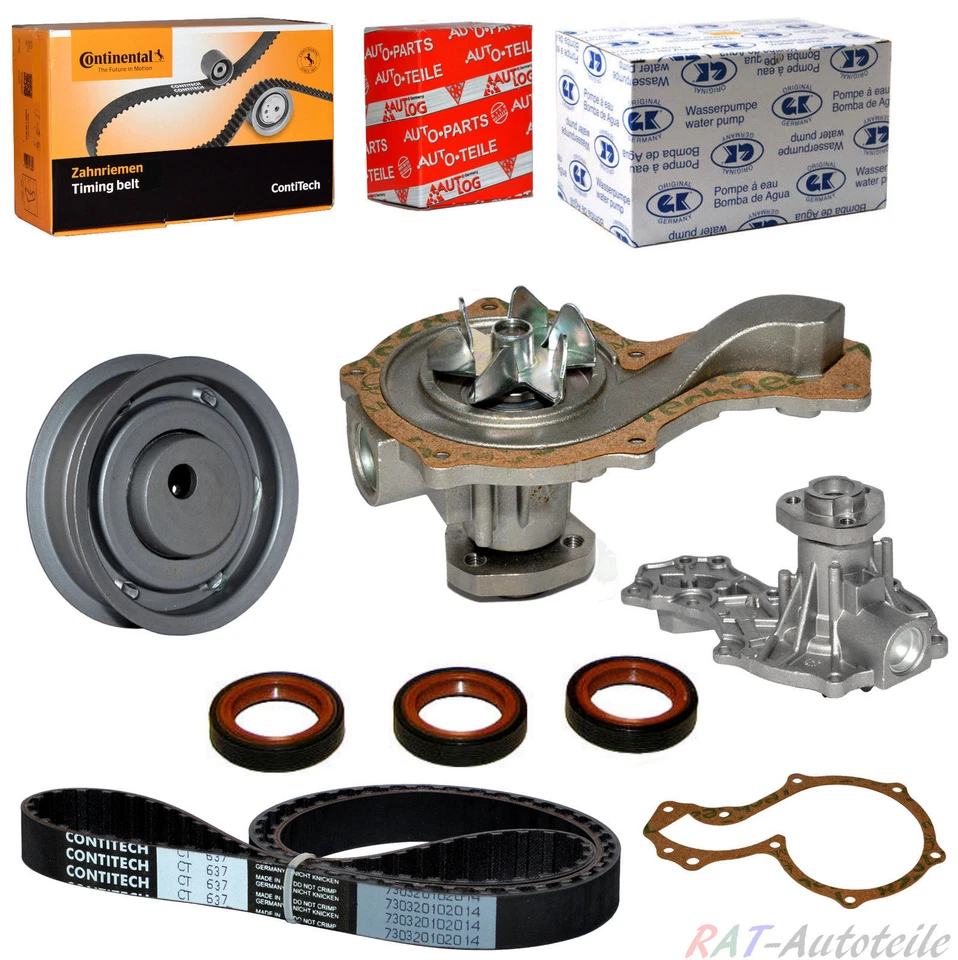Zahnriemen+Spannroll+WAPU GK VW GADDY CORRADO GOLF I II III IV JETTA PASSAT POLO - Bild 1 von 4
