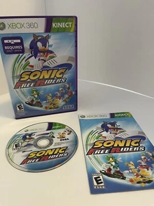 Sonic Free Riders Microsoft Xbox 360 Kinect Sin Manual - Imagen 1 de 4