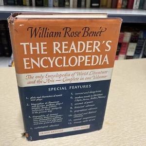 Benet, William Rose THE READER'S ENCYCLOPEDIA 1st Edition 5th Printing (O3) - Picture 1 of 6