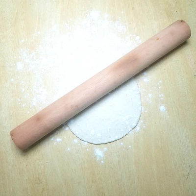 Wooden Rolling Pin Dough Roller Kitchen Baking Noodle Cookies Pastry Pizza Tool - Image 1 of 4