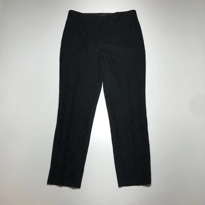 Pantalón Ann Taylor Mujer Encaje Tobillo Pantalones Frente Plano Esencial Oficina Informal 4 Foto 1 de 4