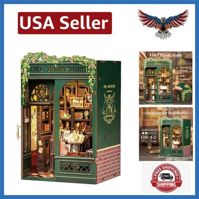 Book Nook Kit - DIY Miniature House Kit for Adults, Teens and Beginners, Doll... - Изображение 1 из 4