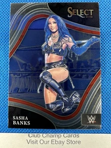 2022 #285 Sasha Banks Panini Select WWE Smack Down Ringside SP - Picture 1 of 13