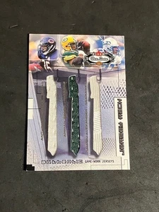 2002 Fleer Box Score Jersey Rack Triples Thomas, Ahman Green,SHAUN ALEXANDER - Picture 1 of 2