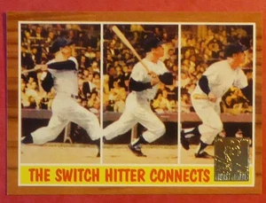 1997 Topps Mickey Mantle Commemorative Reprint #34 (1962 #318 IA) Yankees - Bild 1 von 2