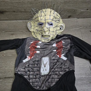Hellraiser Pinhead Maske Robe Handschuhe Halloween Kostüm PMG Cosplay klein 14-16 - Bild 1 von 11