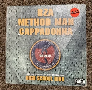 Wu Tang RZA Method Man High School High Wu Wear Cappadonna LP Single Vinyl - Picture 1 of 3