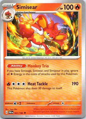 Simisear Uncommon SV04: Paradox Rift 021/182 NM - Image 1 of 2