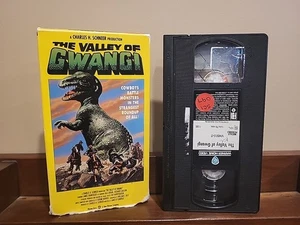 RARE The Valley of Gwangi 1969 VHS 1991 Dinosaurs Cowboys Western - Bild 1 von 15