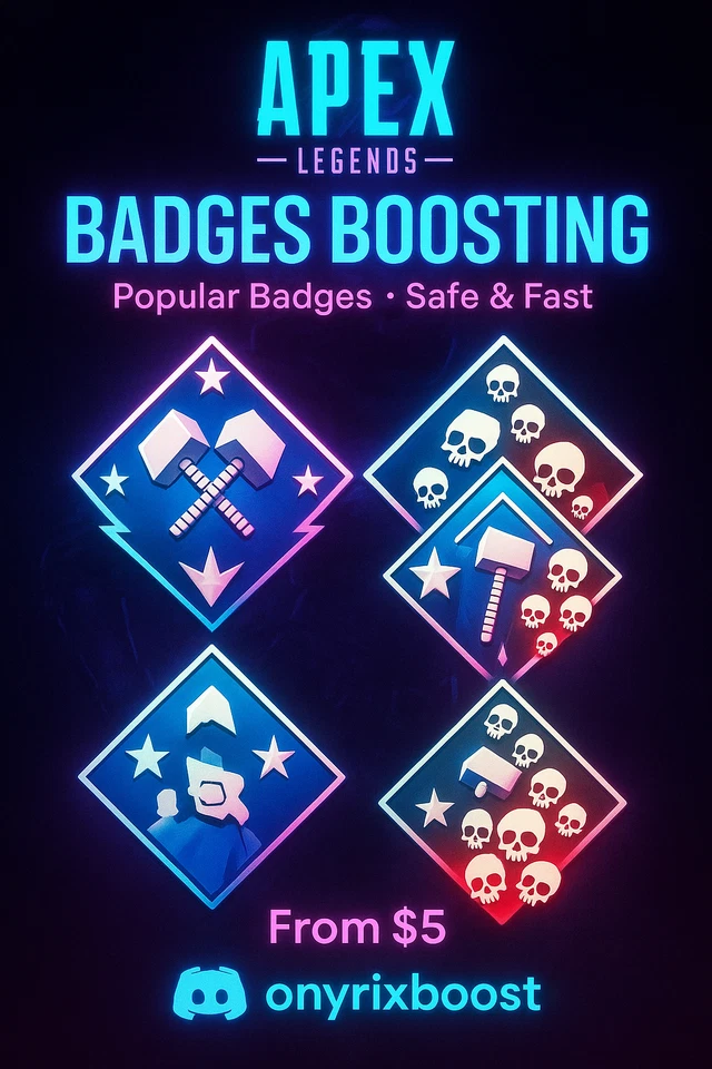 Apex Legends Badges Boosting S26 – Quick & Legit | PC PS Xbox | Digital Delivery - Image 1 of 1